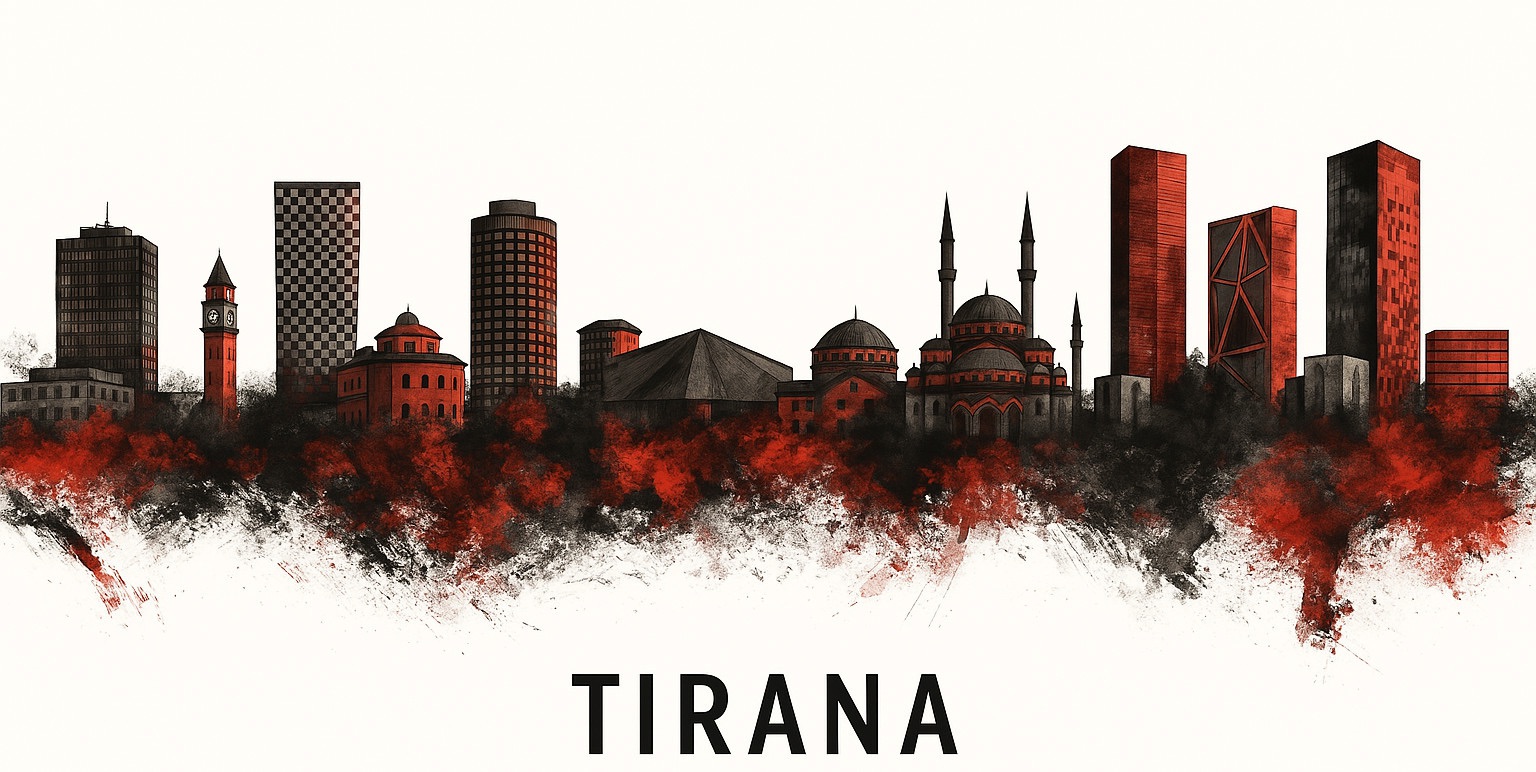 Tirana Skyline, HireAlbania